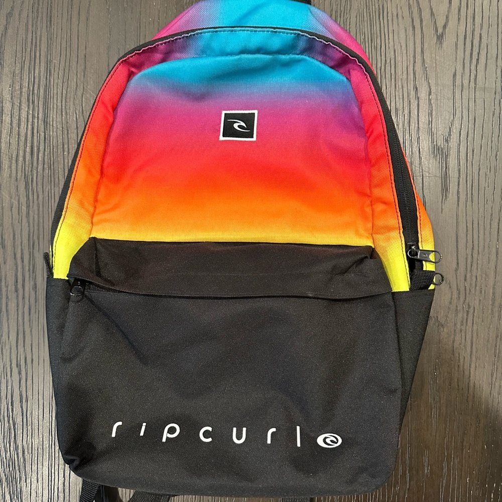 Rip Curl rainbow back pack